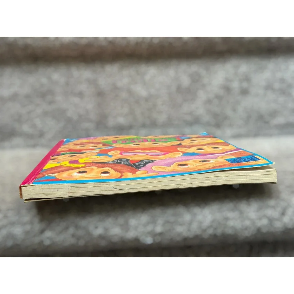 Vintage 1992 Norfin Trolls 3 Subject Notebook Binder Paper School Folder Retro